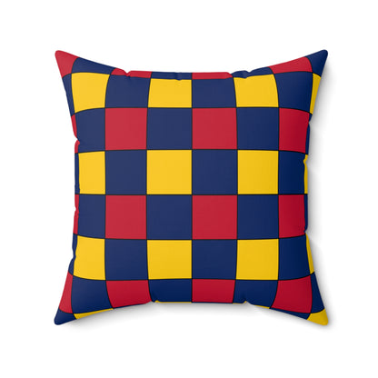 Chad Retro Check Cushion Pillow