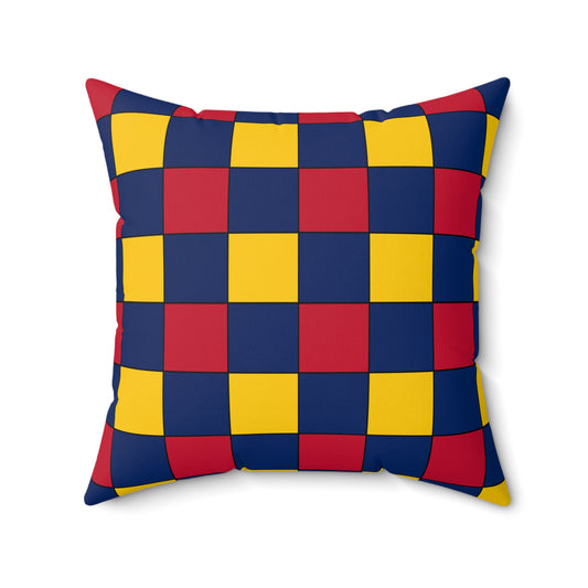 Chad Retro Check Cushion Pillow