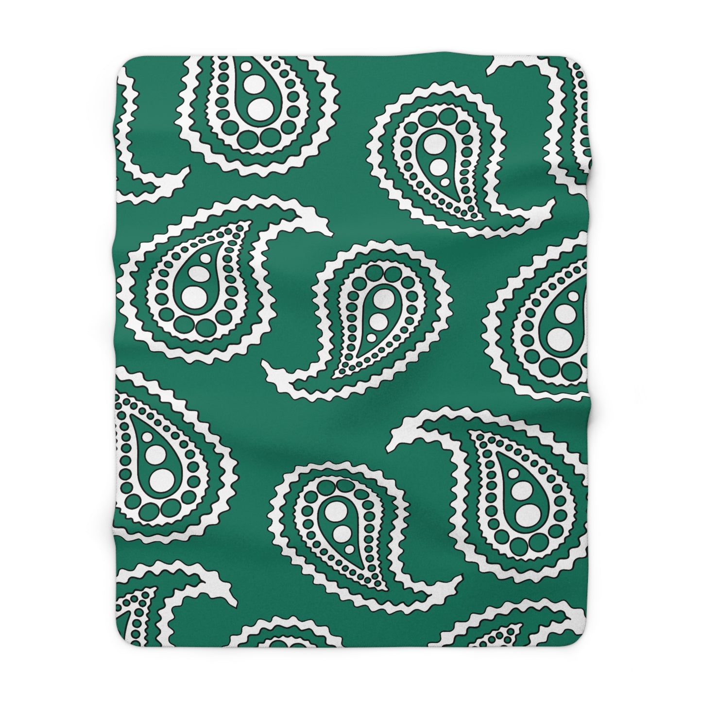 Macao Retro Paisley Blanket Throw