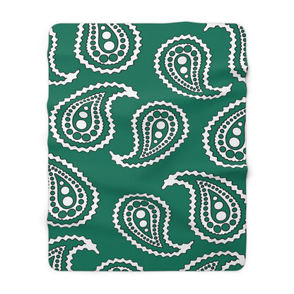 Macao Retro Paisley Blanket Throw