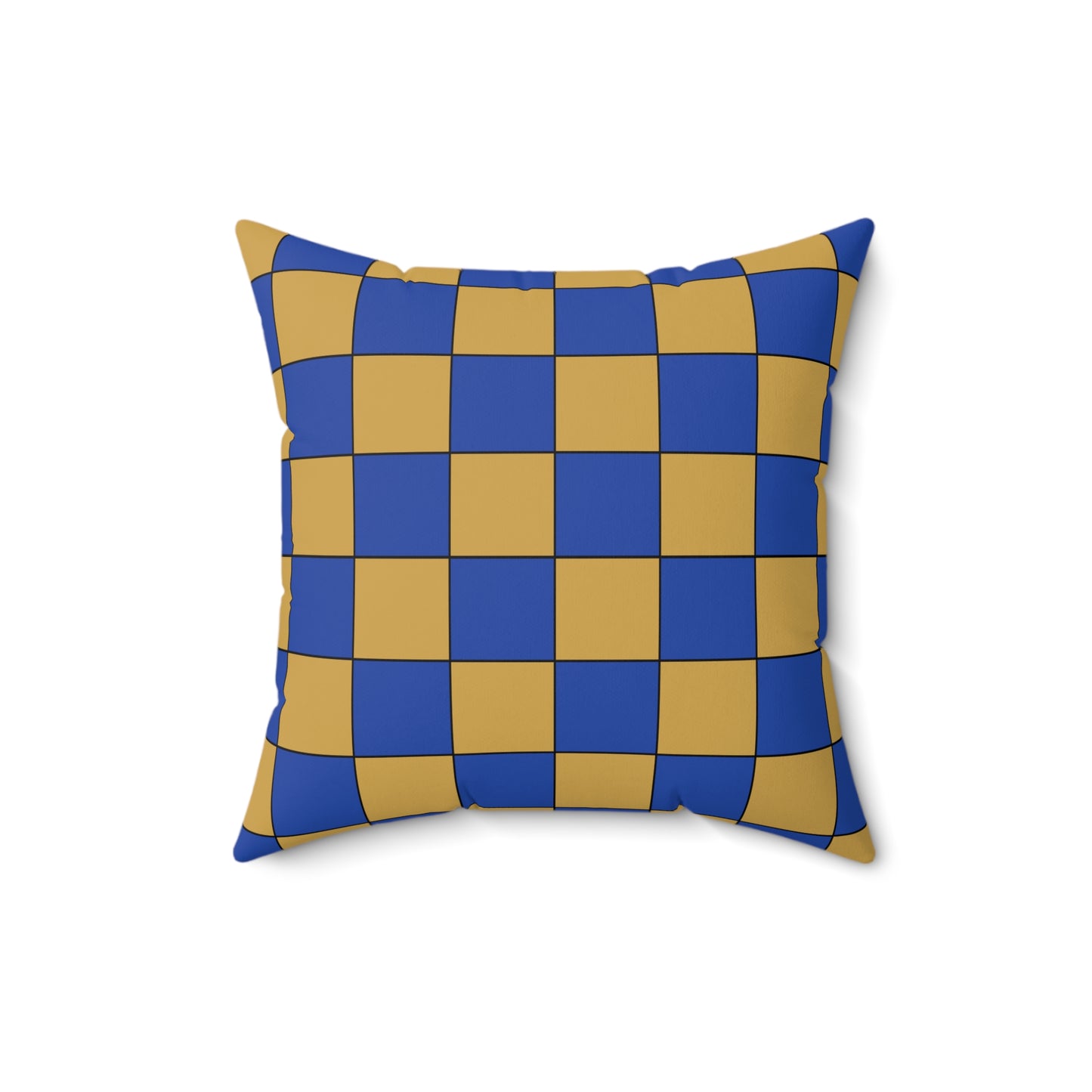 Kosovo Retro Check Cushion Pillow