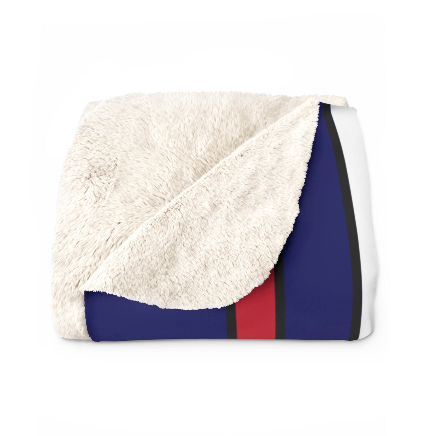 South Georgia And The South Sandwich Islands Retro Stripes Blanket Throw