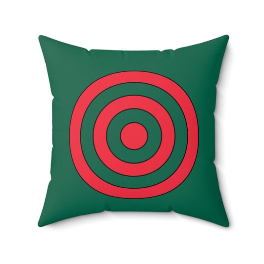 Bangladesh Retro Target Cushion Pillow