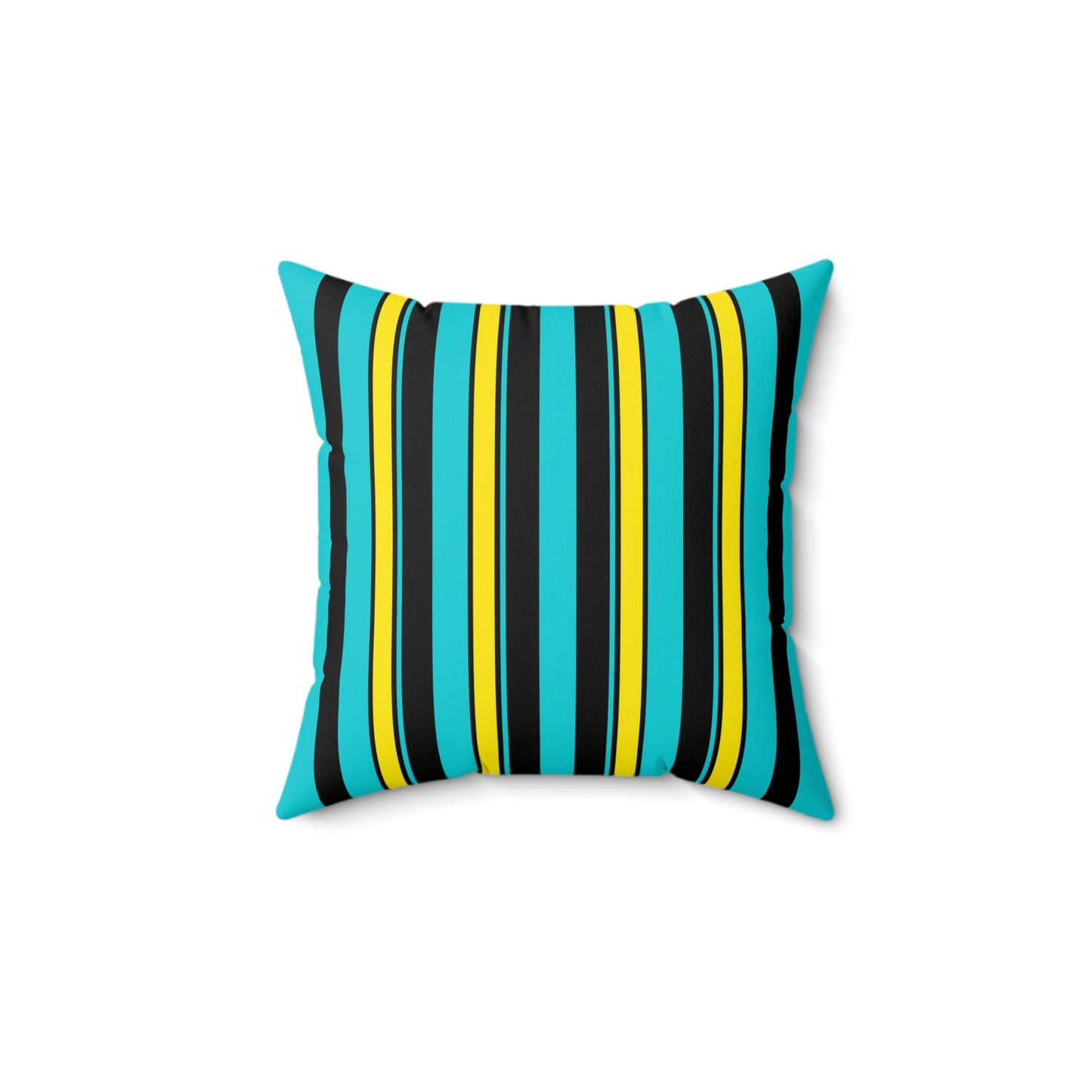 Bahamas Retro Stripes Cushion Pillow