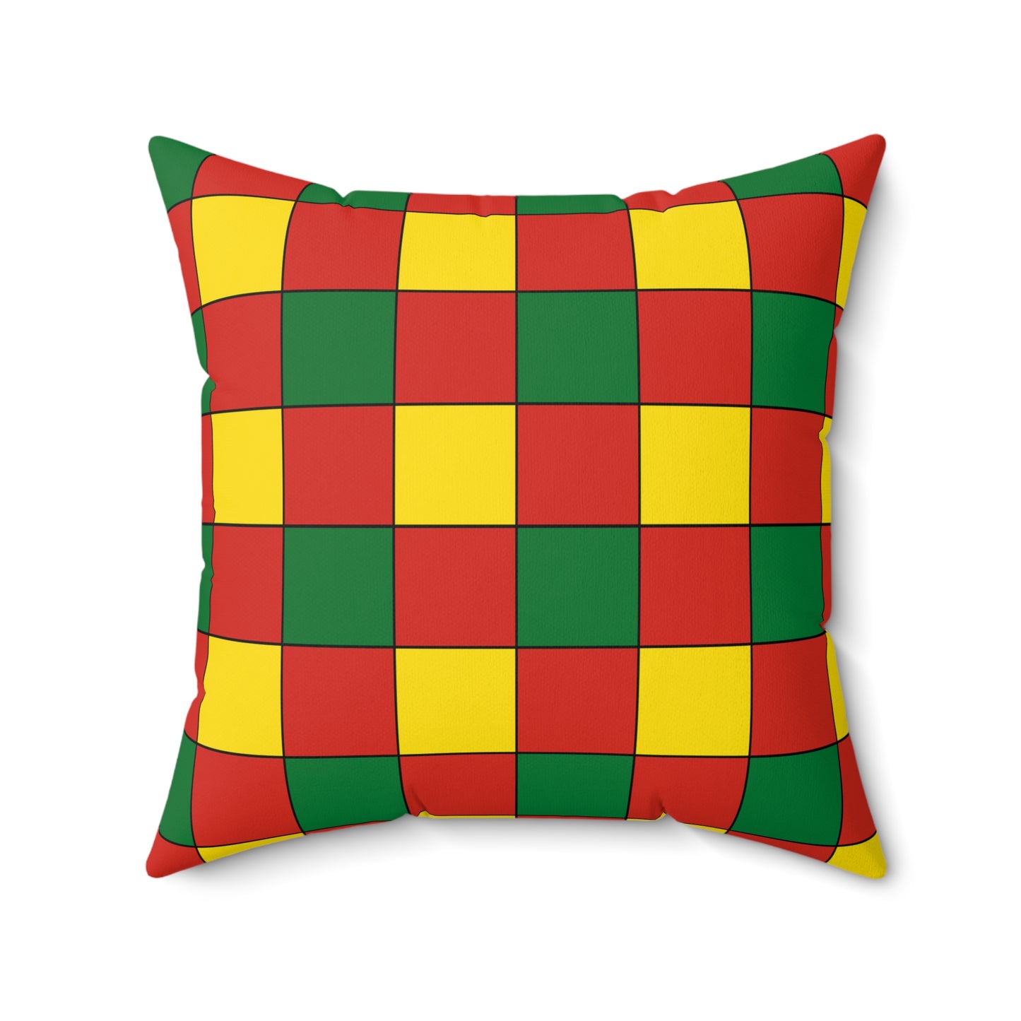 Bolivia Retro Check Cushion Pillow