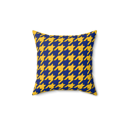 Barbados Retro Houndstooth Cushion Pillow