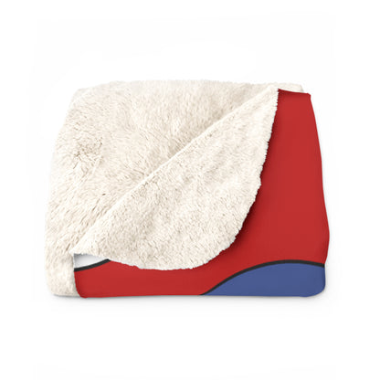 Democratic Peoples Republic Of Korea Retro Polka Dots Blanket Throw