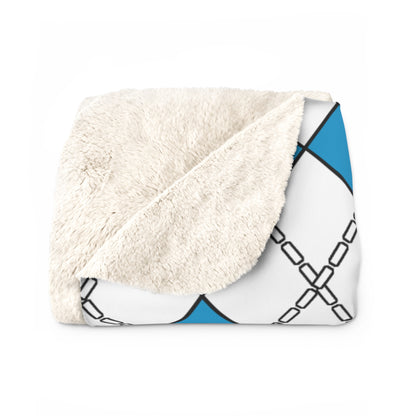 Galicia Retro Argyle Blanket Throw