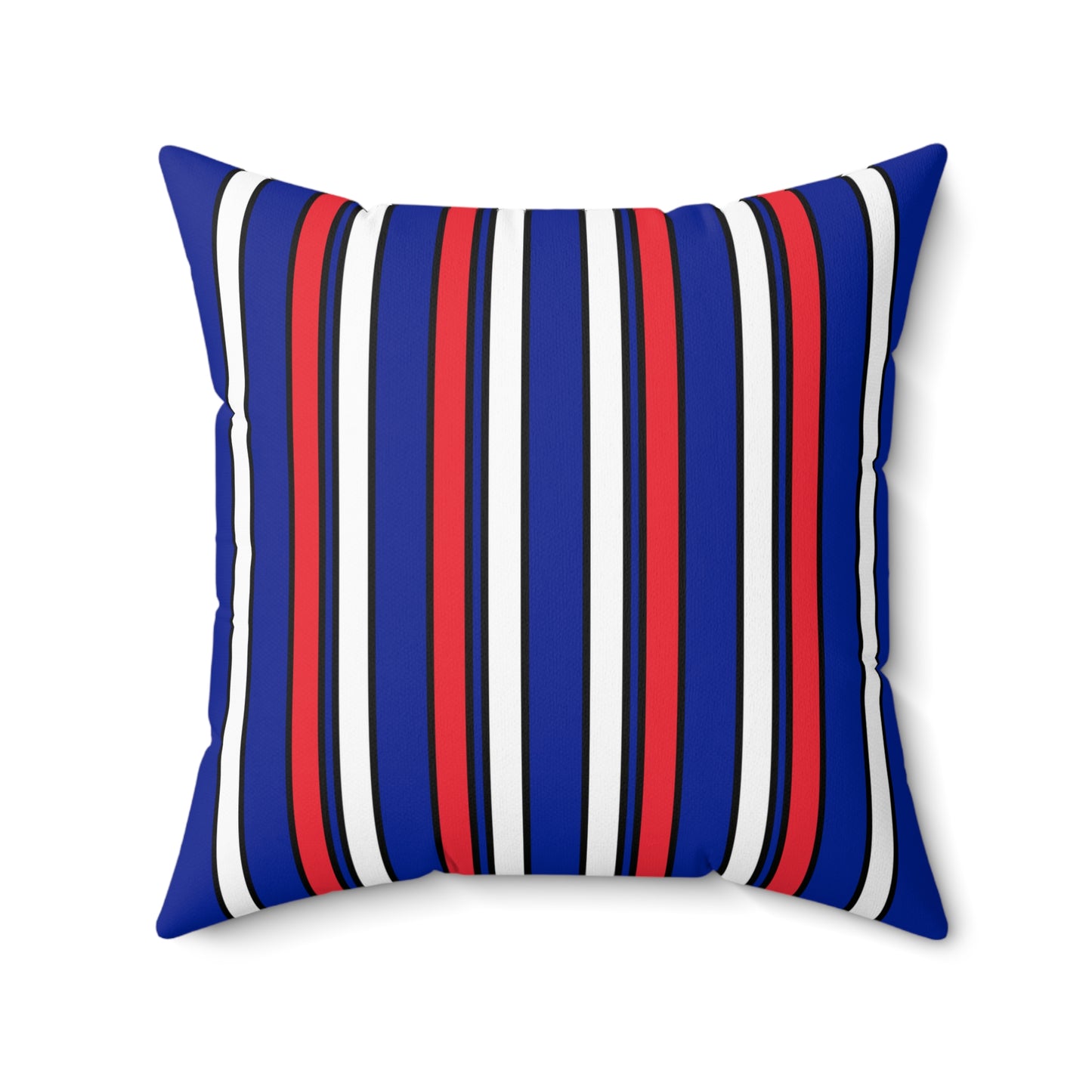 French Southern Territories Retro Stripes Cushion Pillow