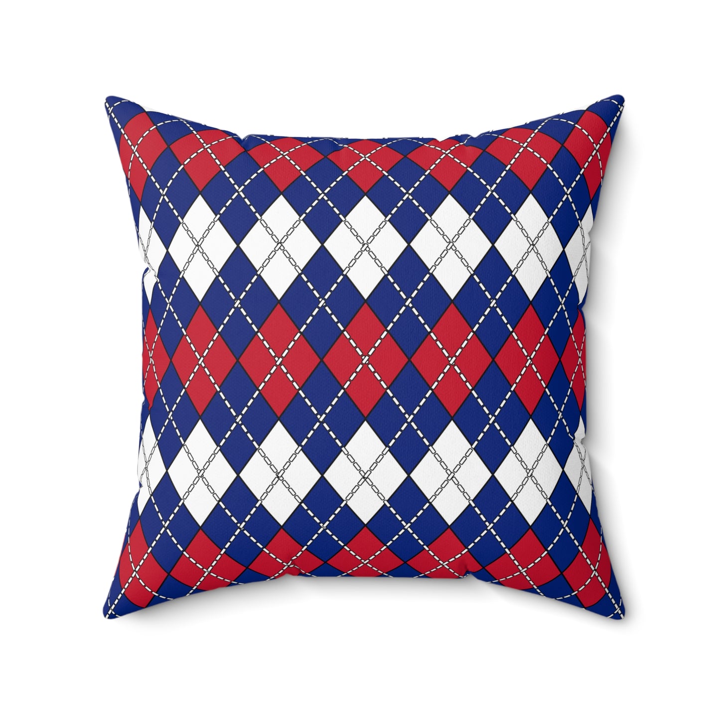 New Zealand Retro Argyle Cushion Pillow
