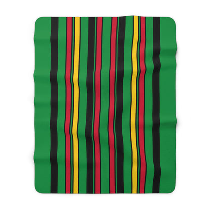 Vanuatu Retro Stripes Blanket Throw