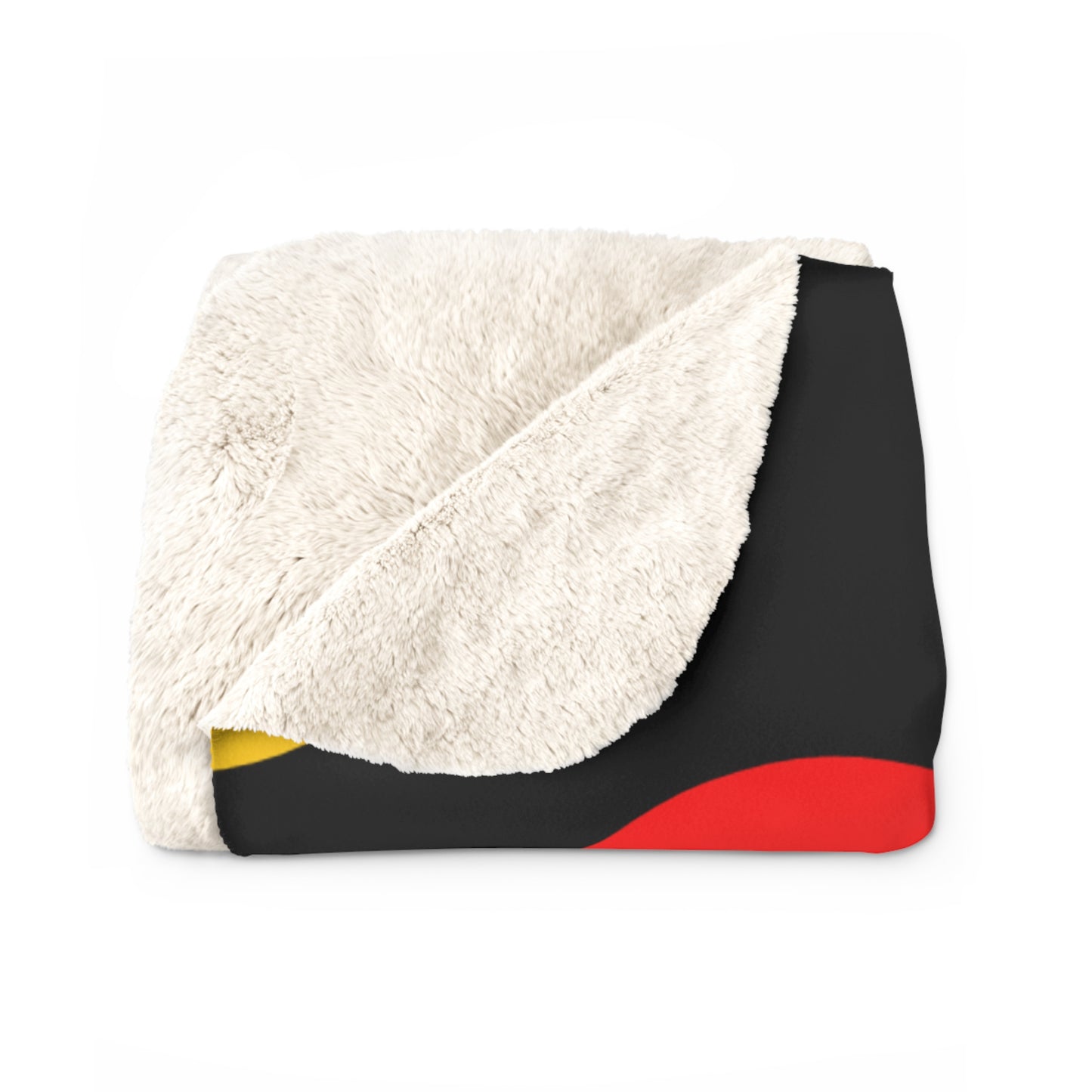 Papua New Guinea Retro Polka Dots Blanket Throw