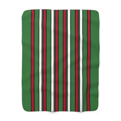 Suriname Retro Stripes Blanket Throw