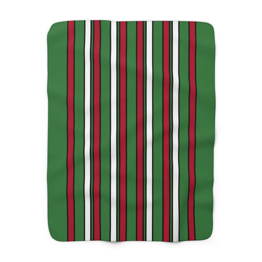 Suriname Retro Stripes Blanket Throw