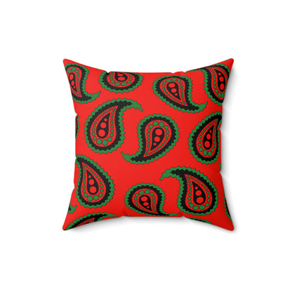 Malawi Retro Paisley Cushion Pillow