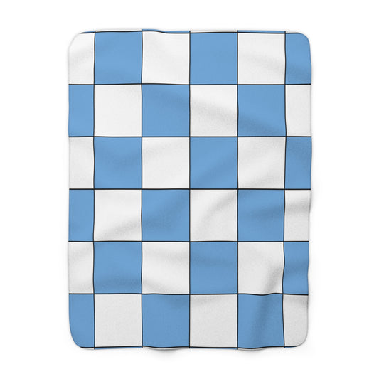 Argentina Retro Check Blanket Throw