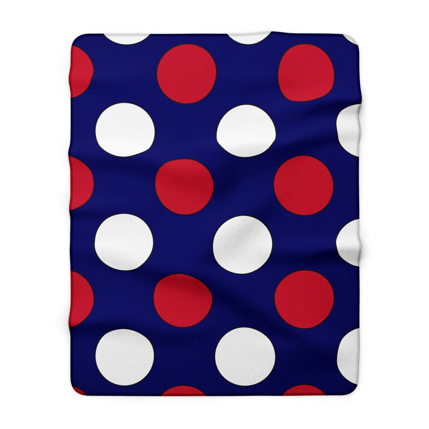 Cook Islands Retro Polka Dots Blanket Throw