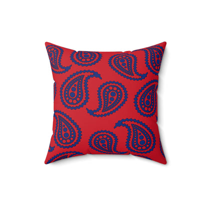 Liechtenstein Retro Paisley Cushion Pillow