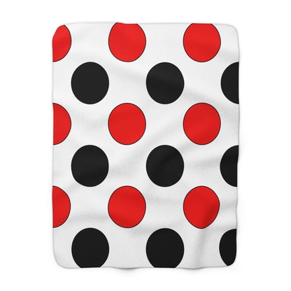 Yemen Retro Polka Dots Blanket Throw