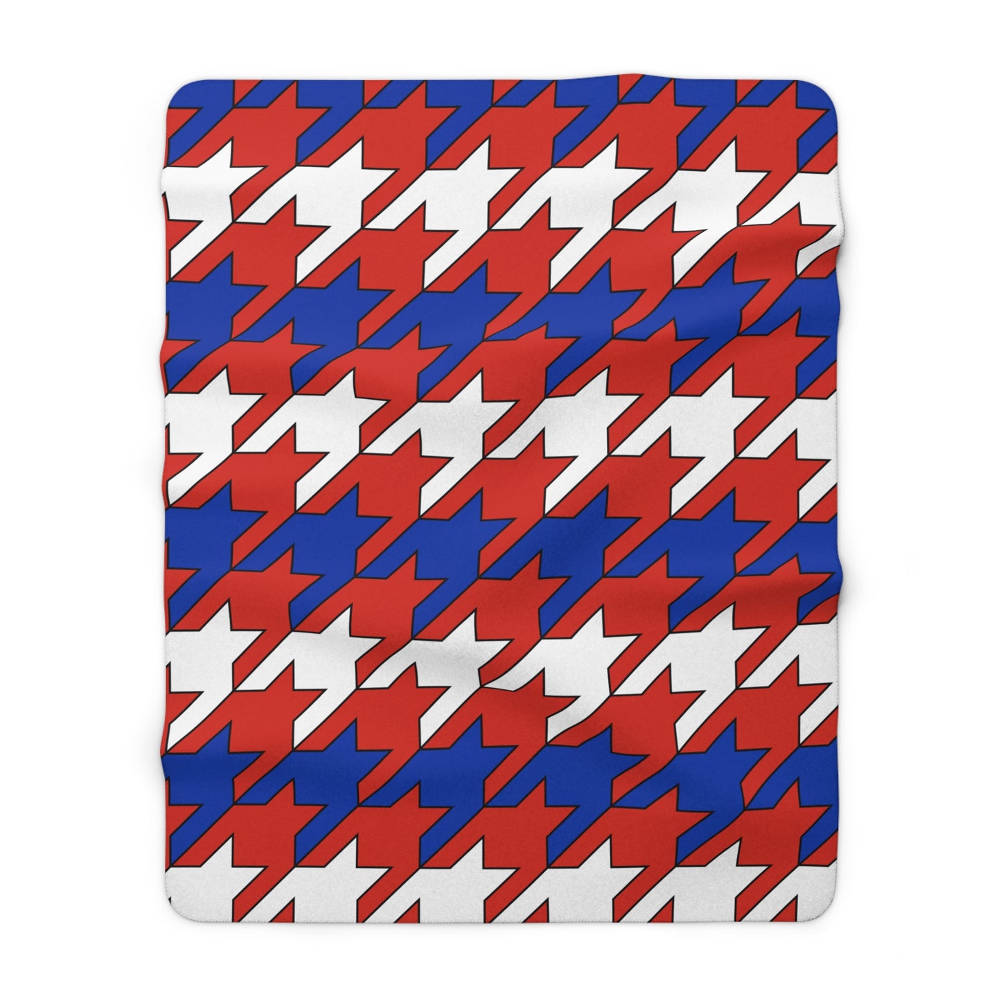 Paraguay Retro Houndstooth Blanket Throw