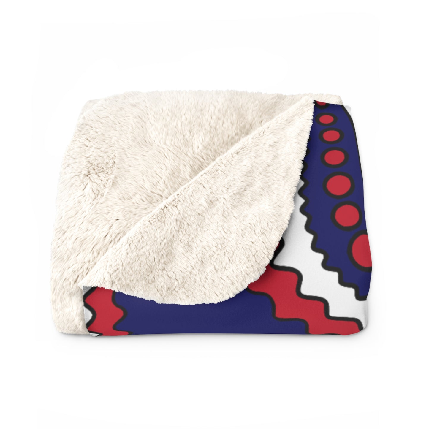 South Georgia And The South Sandwich Islands Retro Paisley Blanket Throw