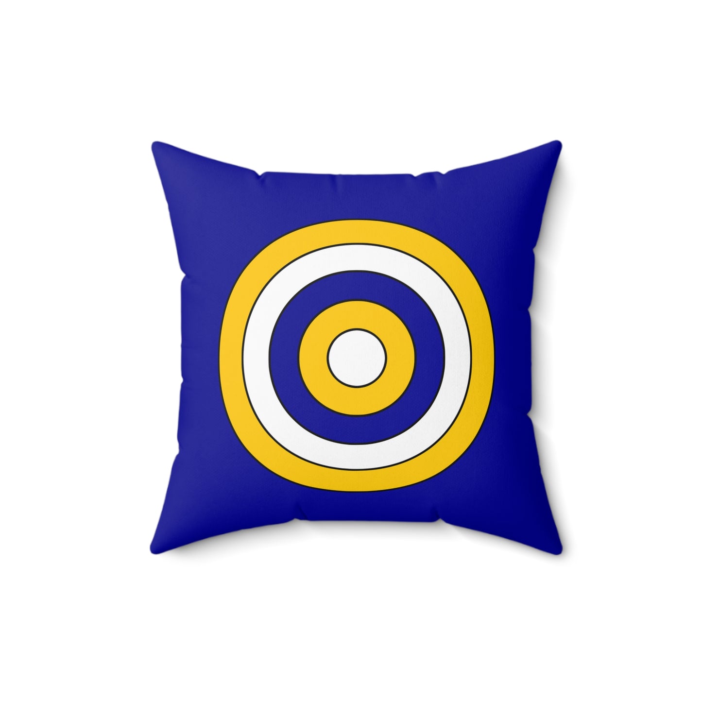 Bosnia And Herzegovina Retro Target Cushion Pillow