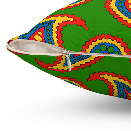 Ethiopia Retro Paisley Cushion Pillow