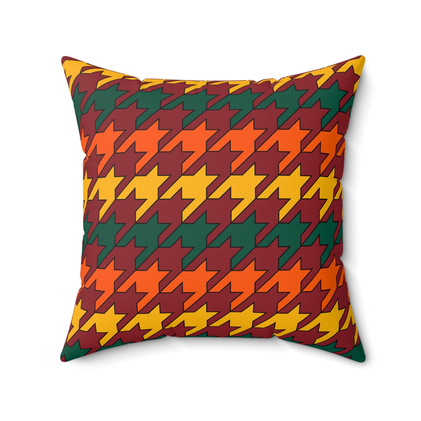 Sri Lanka Retro Houndstooth Cushion Pillow