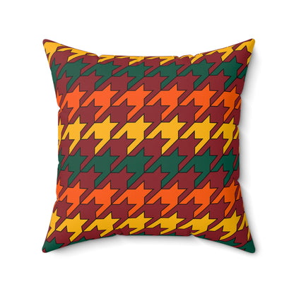 Sri Lanka Retro Houndstooth Cushion Pillow
