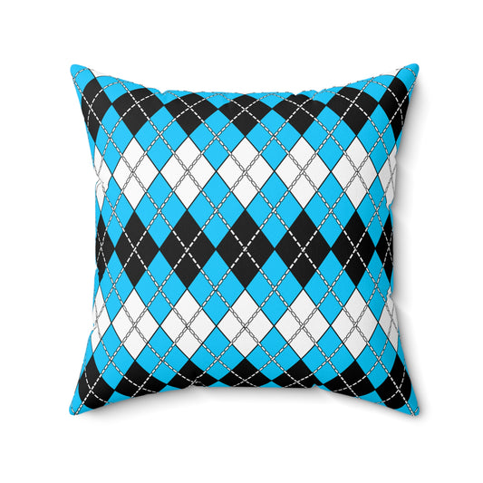 Botswana Retro Argyle Cushion Pillow