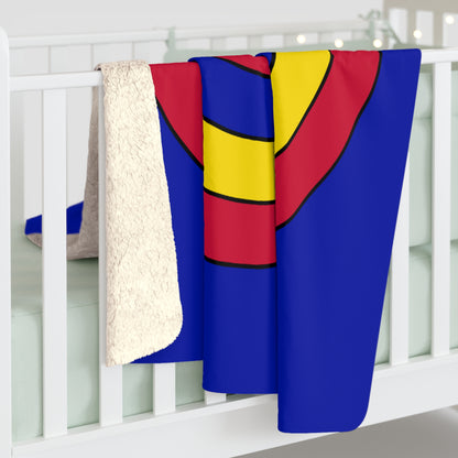 Andorra Retro Target Blanket Throw