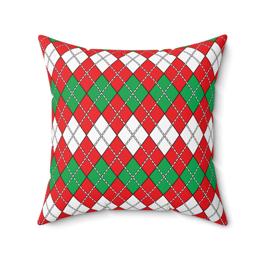 Lebanon Retro Argyle Cushion Pillow