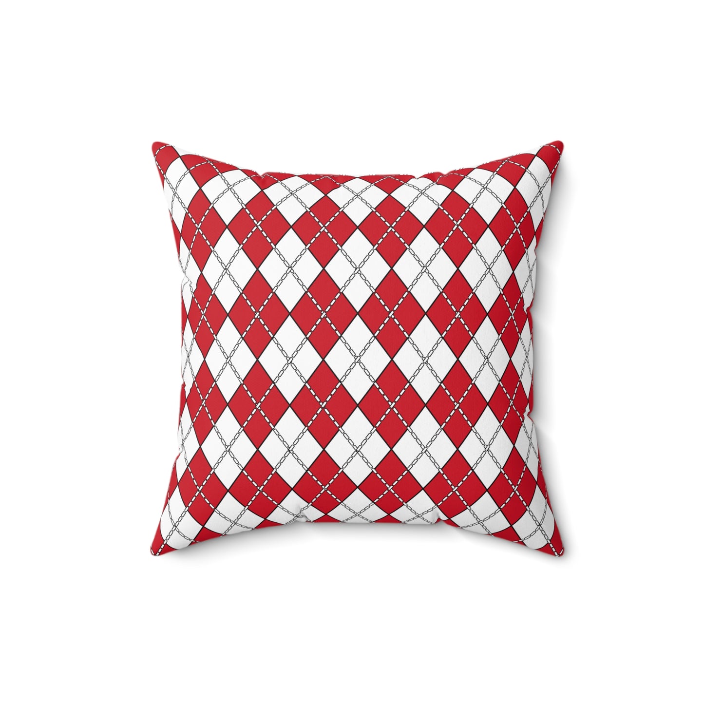 Bahrain Retro Argyle Cushion Pillow