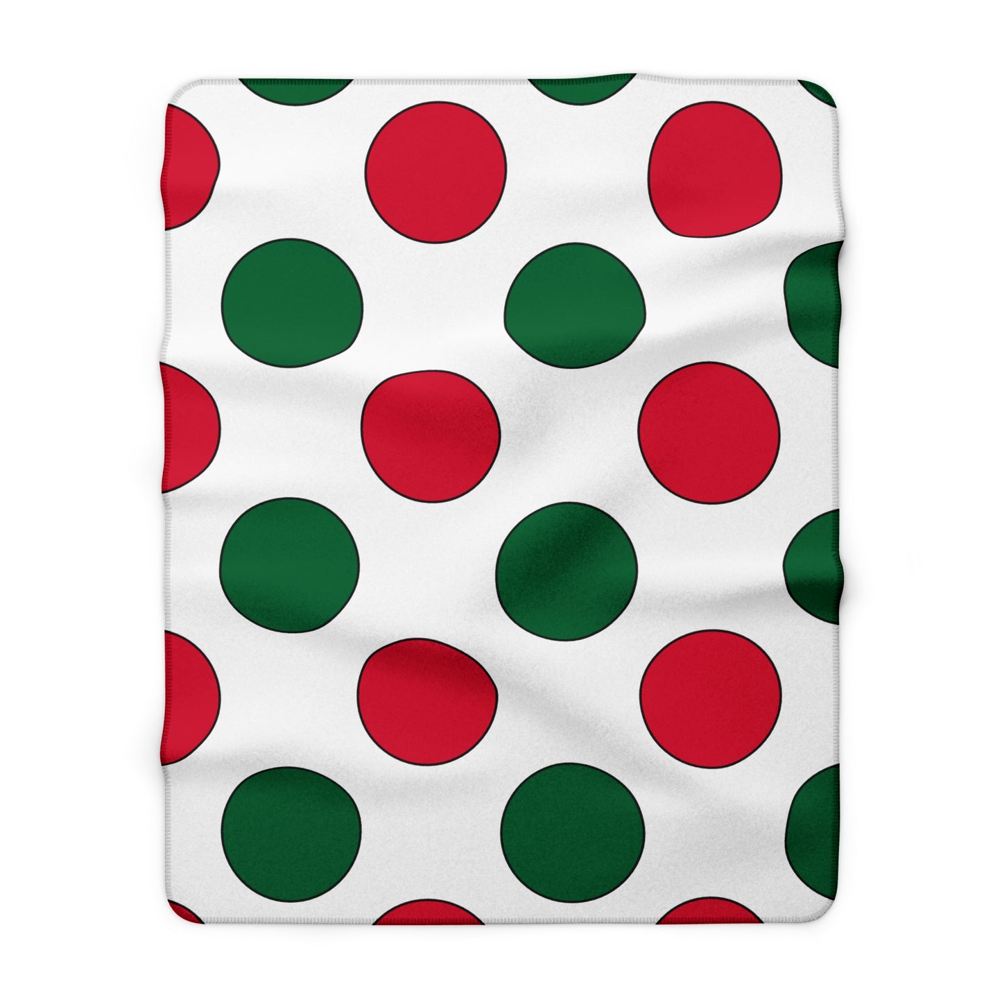 Algeria Retro Polka Dots Blanket Throw