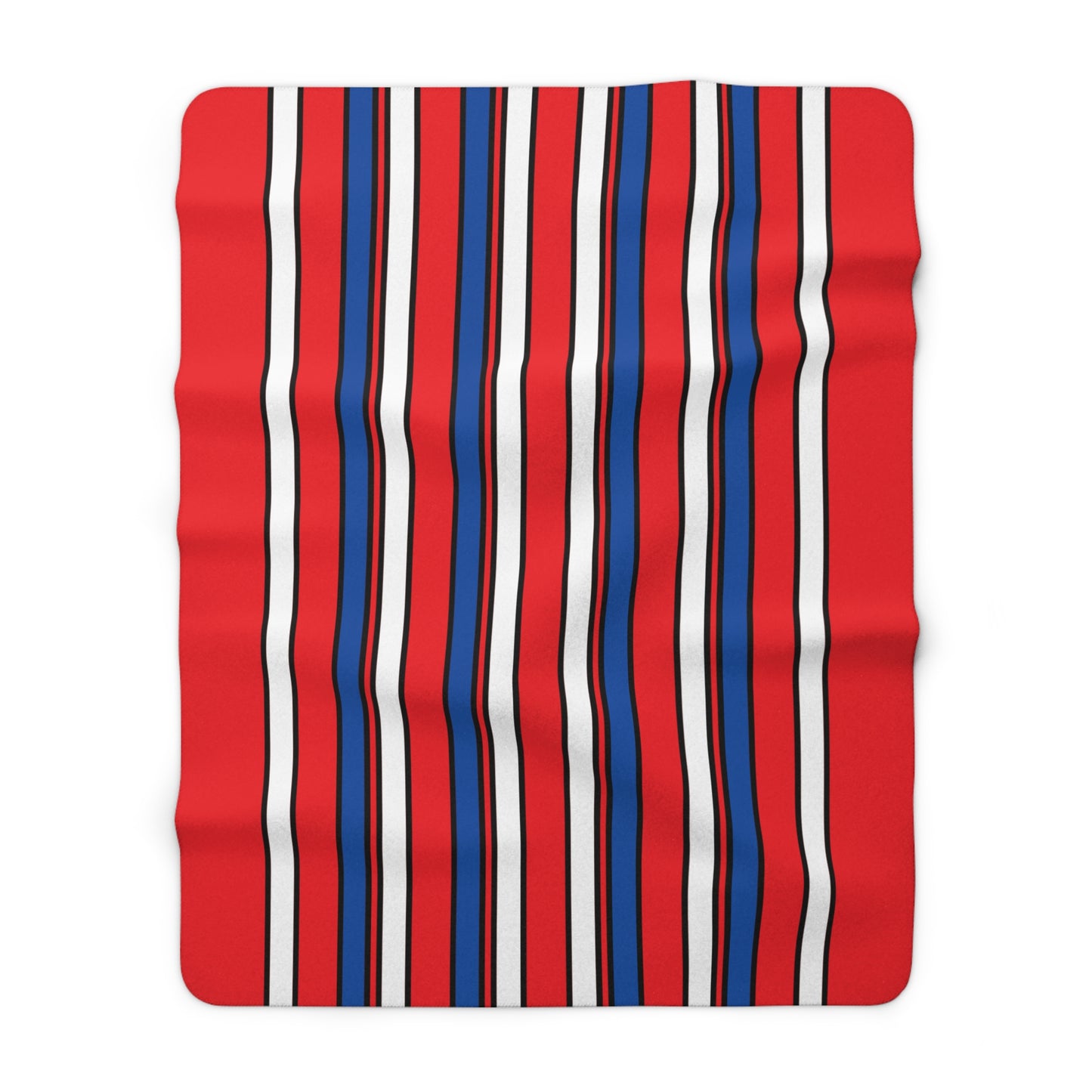 Slovakia Retro Stripes Blanket Throw
