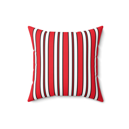 Hong Kong Retro Stripes Cushion Pillow