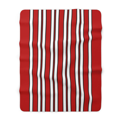 Tonga Retro Stripes Blanket Throw