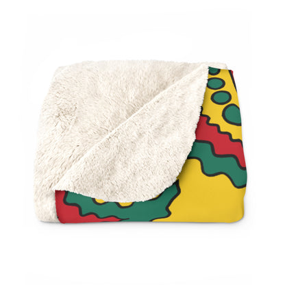Cameroon Retro Paisley Blanket Throw