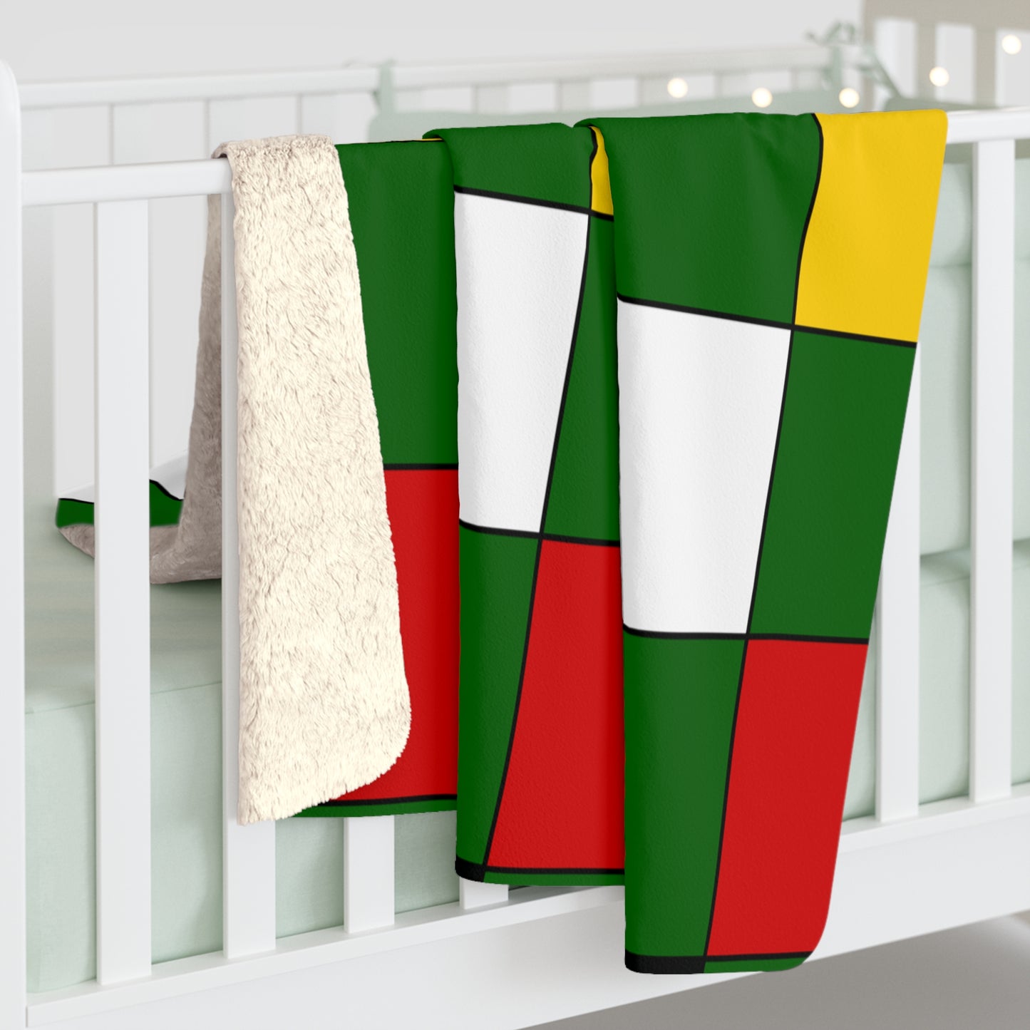 Zimbabwe Retro Check Blanket Throw