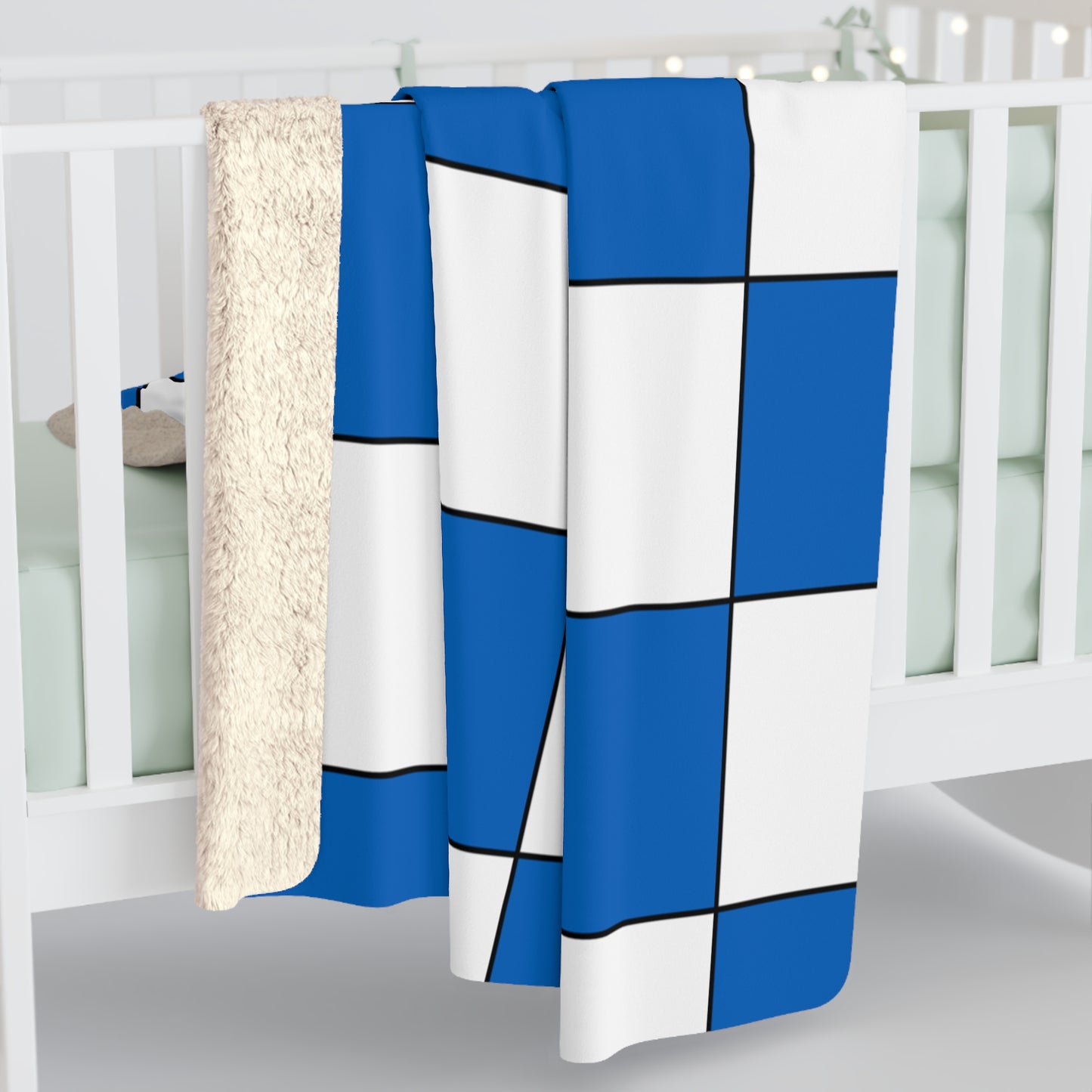 Scotland Retro Check Blanket Throw