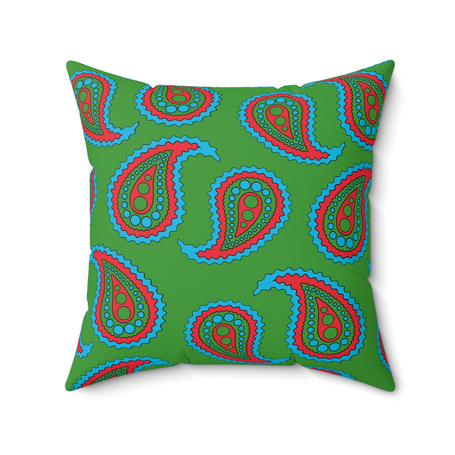 Azerbaijan Retro Paisley Cushion Pillow