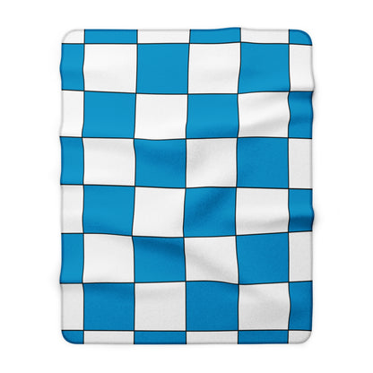 Galicia Retro Check Blanket Throw