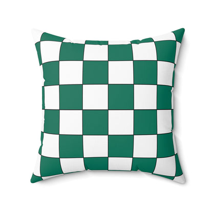 Macao Retro Check Cushion Pillow