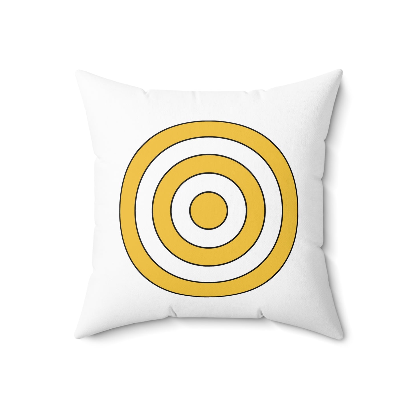 United States Virgin Islands Retro Target Cushion Pillow