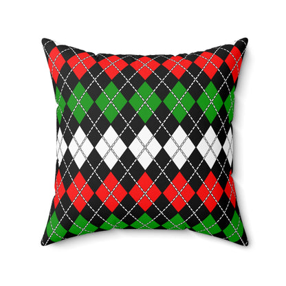 Sudan Retro Argyle Cushion Pillow