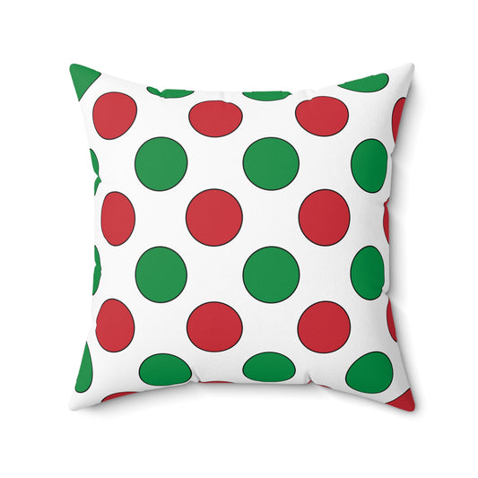 Italy Retro Polka Dots Cushion Pillow