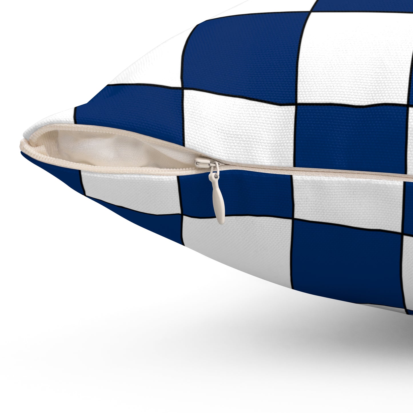 Finland Retro Check Cushion Pillow