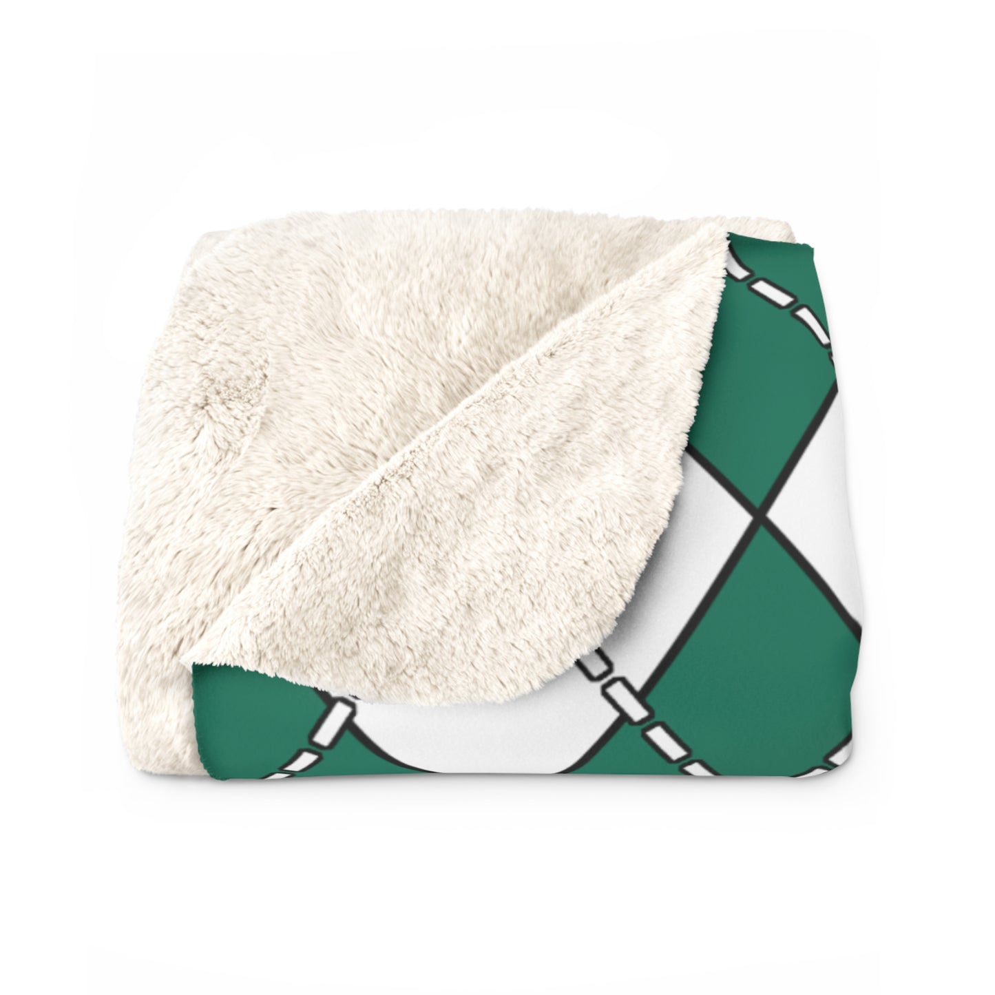 Macao Retro Argyle Blanket Throw