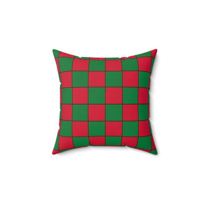 Maldives Retro Check Cushion Pillow