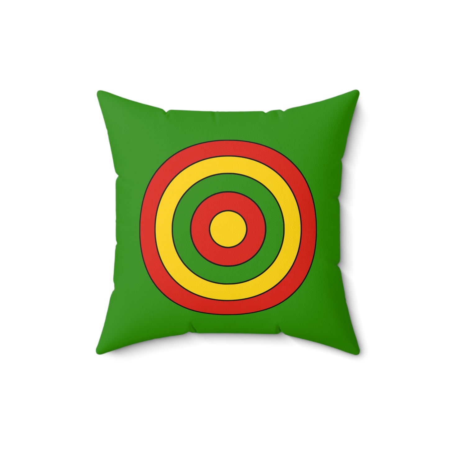 Benin Retro Target Cushion Pillow